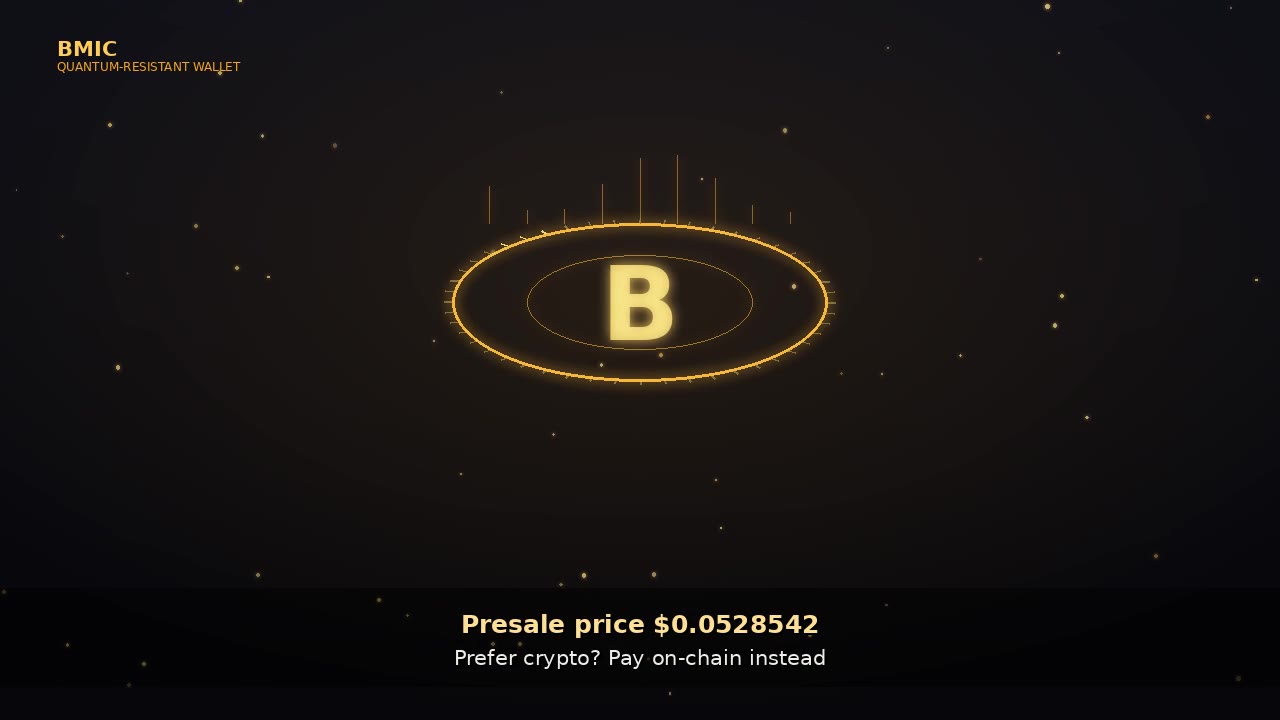 Best Crypto Presale You Can Buy With a Card — No Wallet Needed (BMIC)