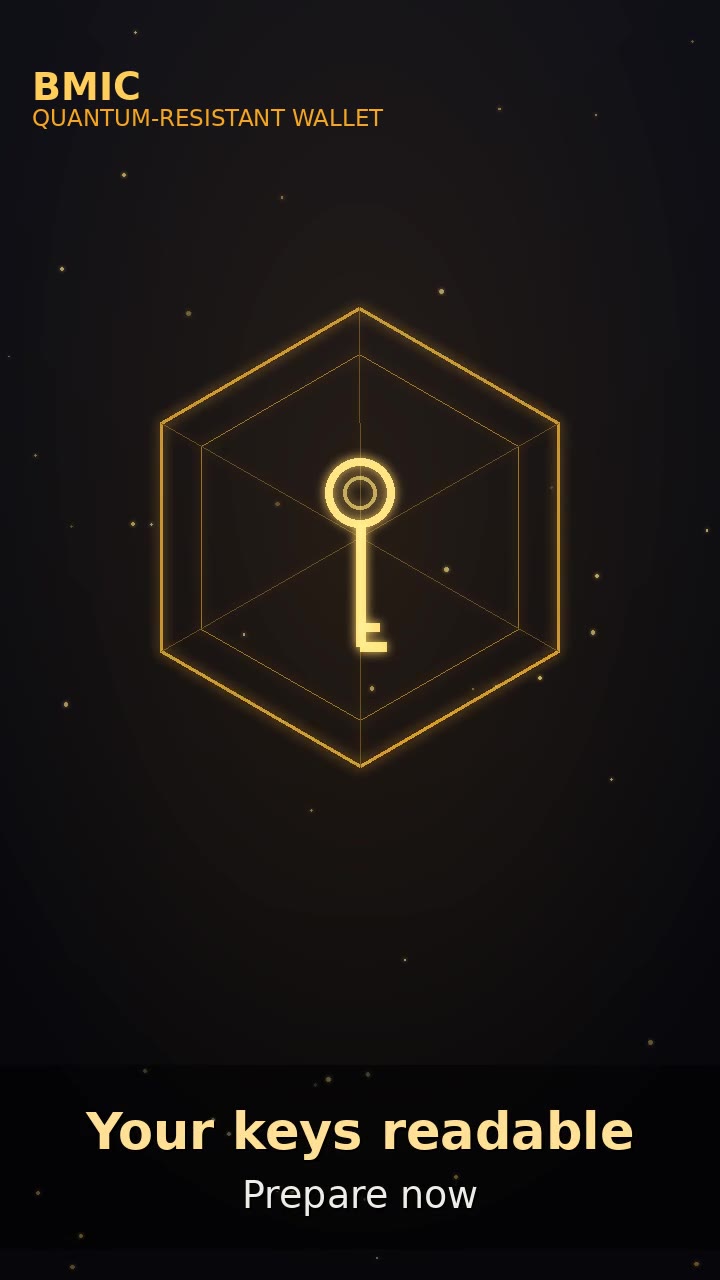 Harvest Now Decrypt Later — BMIC Quantum-Resistant Wallet