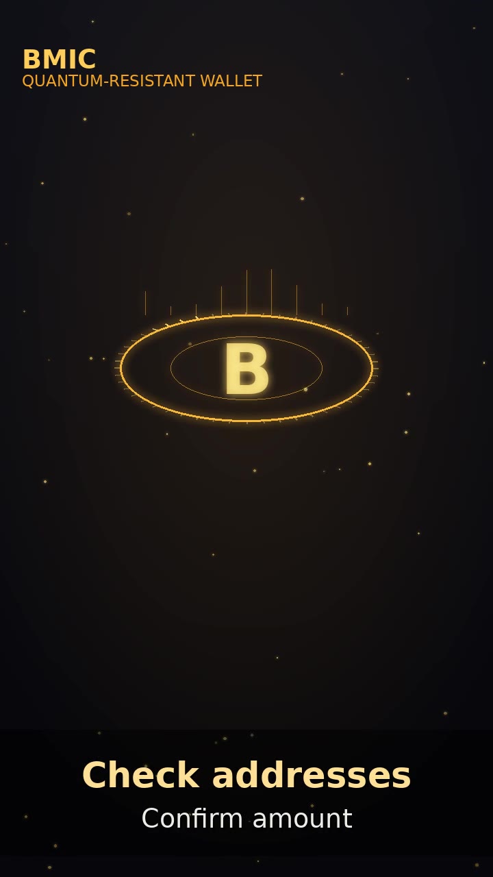 Self-Verify On-Chain Allocation — BMIC Quantum-Resistant Wallet