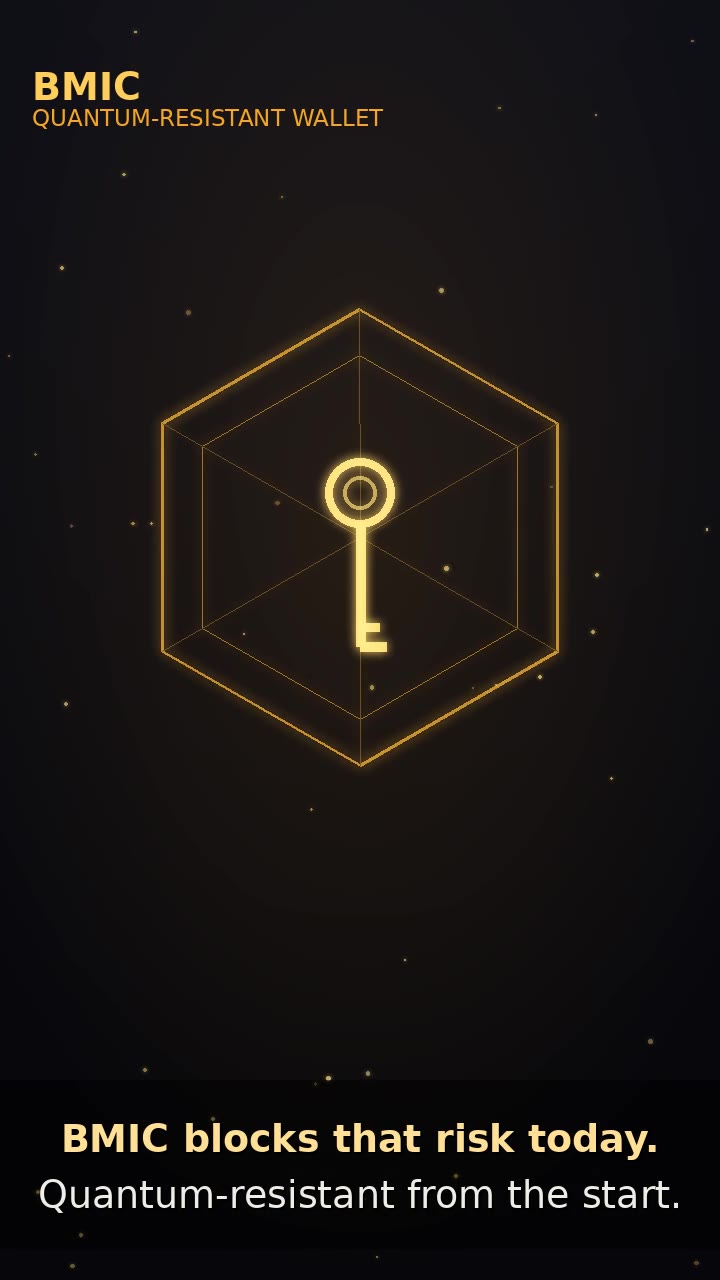 BMIC Quantum-Resistant Wallet: Short Quantum Risk Explainer