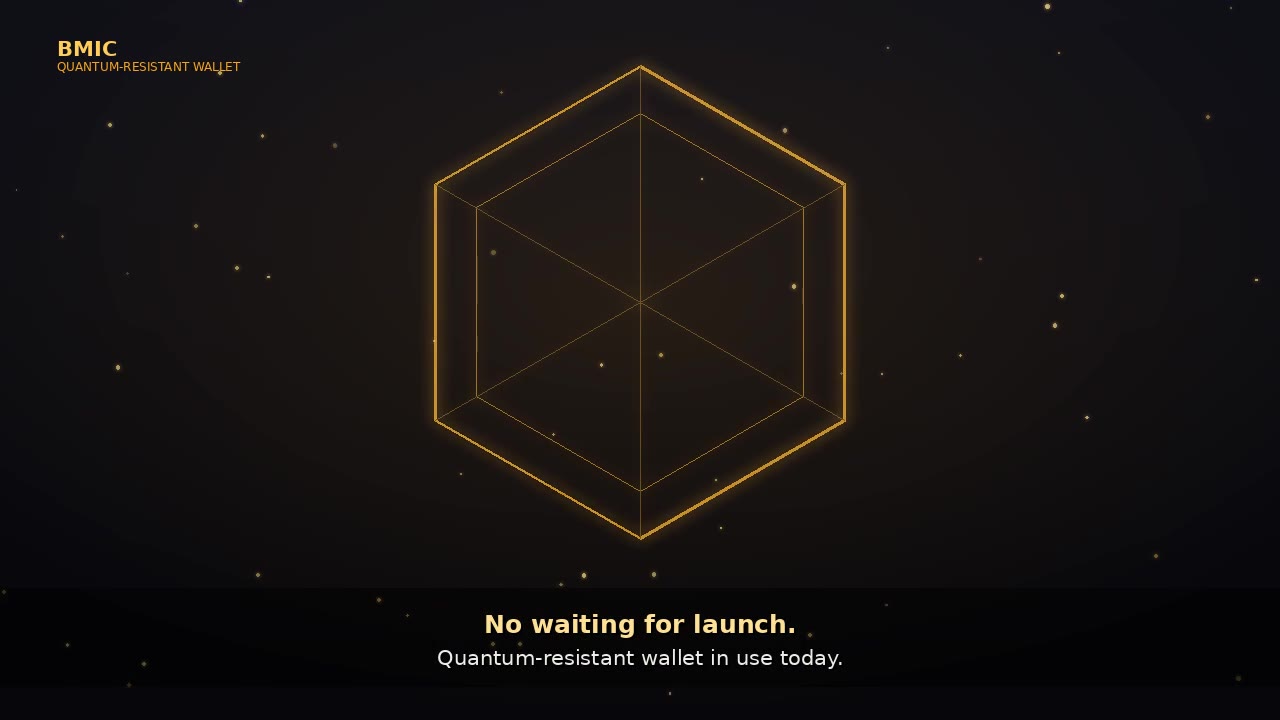 BMIC Quantum-Resistant Wallet: Live Wallet Walkthrough