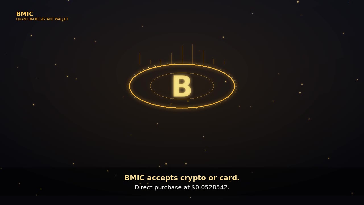BMIC Quantum-Resistant Wallet: Buy Presale with ETH